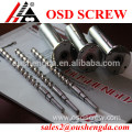 Mini screw barrel for lab extruder